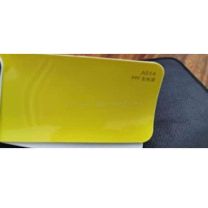 Colored PPF Car Protection Film Corn Yellow - A014