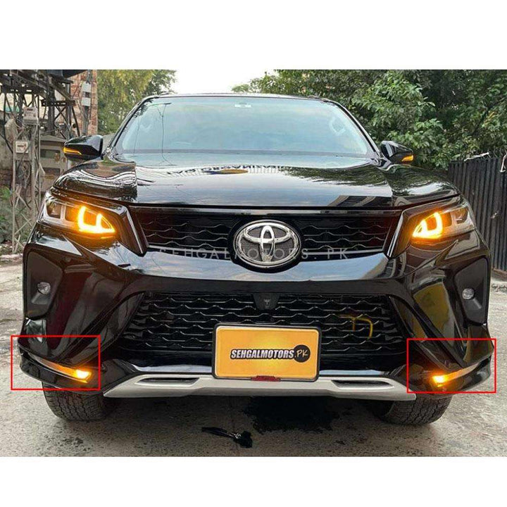 Toyota Fortuner Legender Style DRL Pair - Model 2016-2022