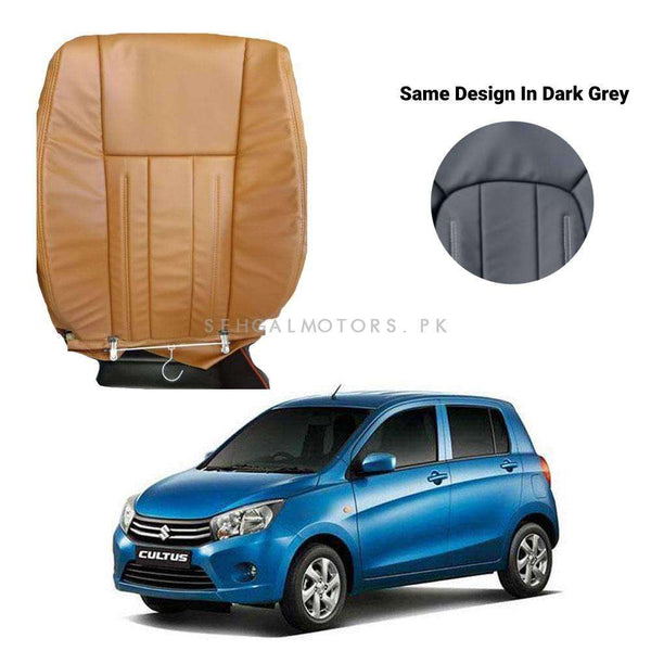 Suzuki Cultus Japanese Rexine Seat Covers Audi Design Dark Grey - Model 2017-2021