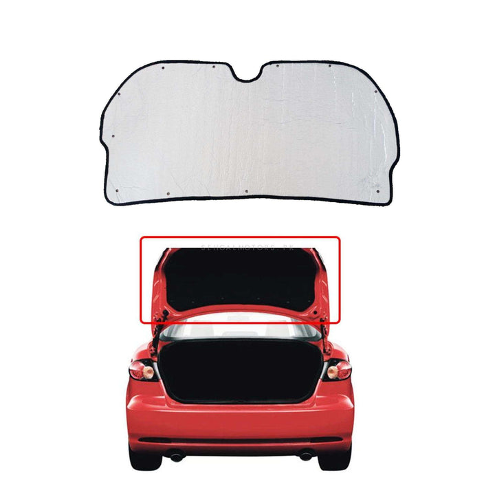 Toyota Corolla 2D Aluminum Trunk Liner Cover - Model 2014-2020