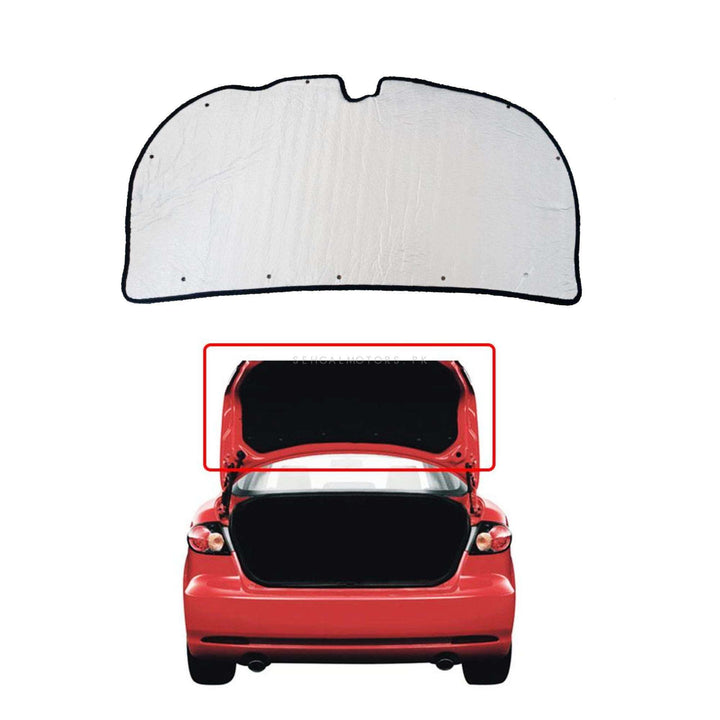 Honda City 2D Aluminum Trunk Liner Cover - Model 2003-2005