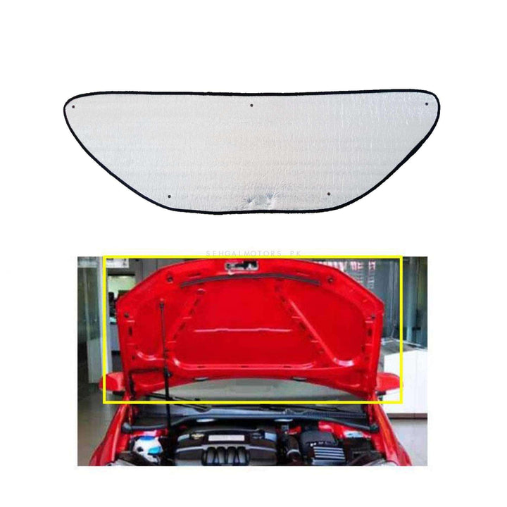 Toyota Aqua 2D Aluminum Bonnet Liner Cover - Model 2012-2020