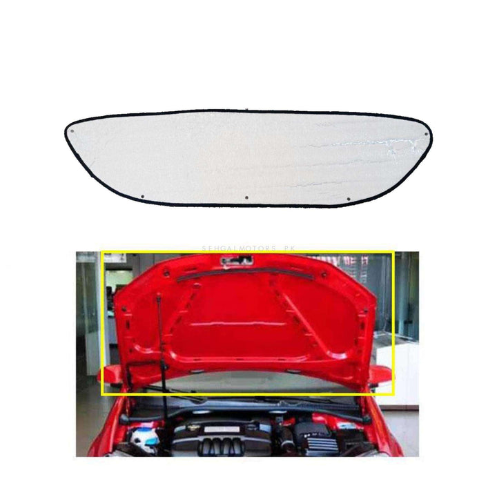 Toyota Vitz 2D Aluminum Bonnet Liner Cover - Model 2015-2018