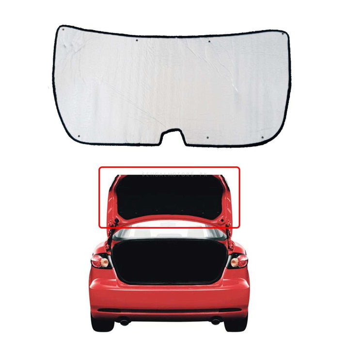 Honda Civic 2D Aluminum Trunk Liner Cover - Model 2008-2012