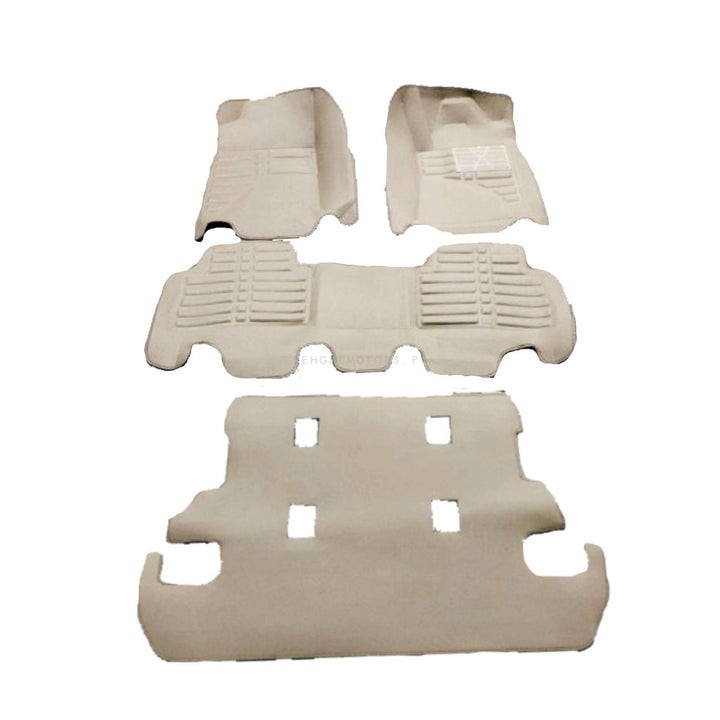 Toyota Land Cruiser LC200 5D Floor Mat Beige 4pcs - Model 2015-2021