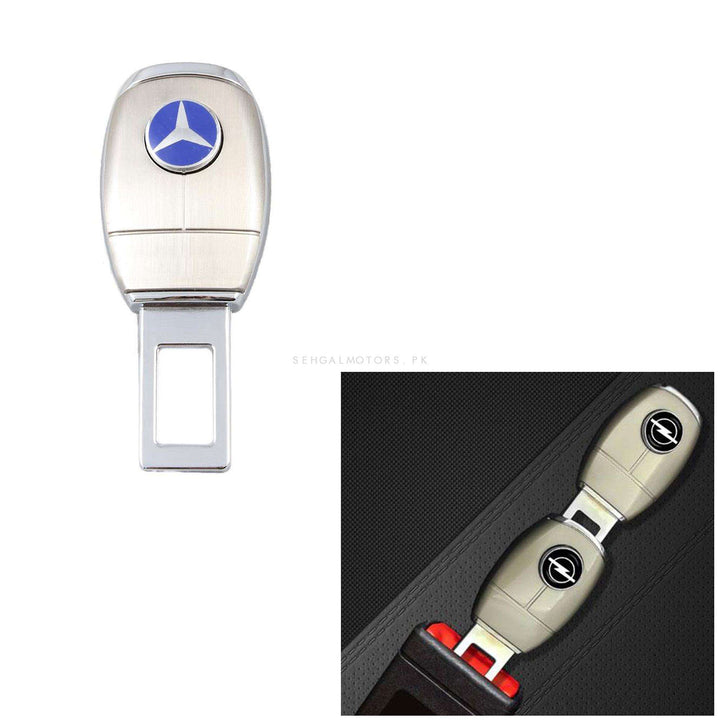 Mercedes Seat Belt Clips Metal Double Buckle Multi Color - Each