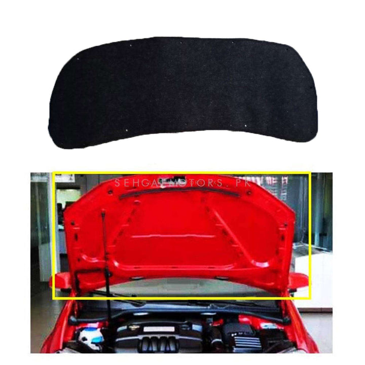 KIA Stonic 2D Black Bonnet Liner Cover - Model 2021-2022