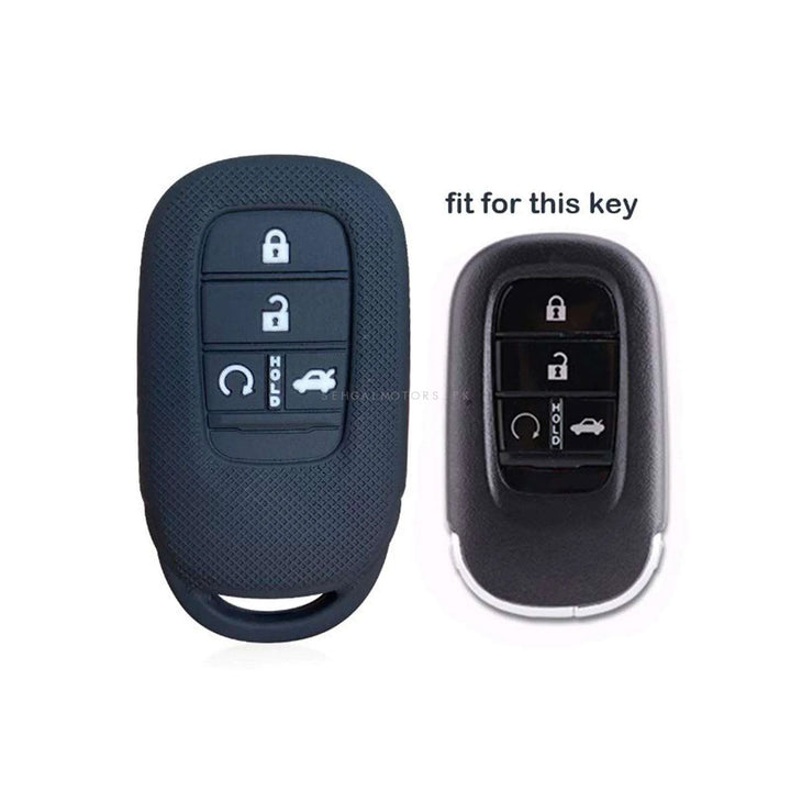 Honda Civic PVC / Silicone Protection Key Cover 3 Button - Model 2022-2024