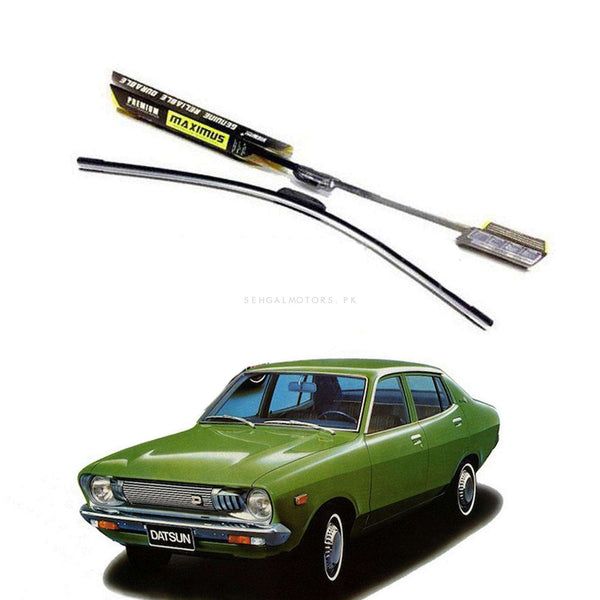 Datsun 120Y Maximus Premium Silicone Wiper Blades - Model 1977-1981