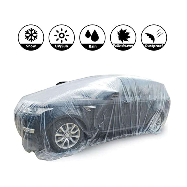 PU Full Flood Protection Car Cover - Large Big SIZE| Protective Wholesale Flood Car Bag | Disposable Car Covers