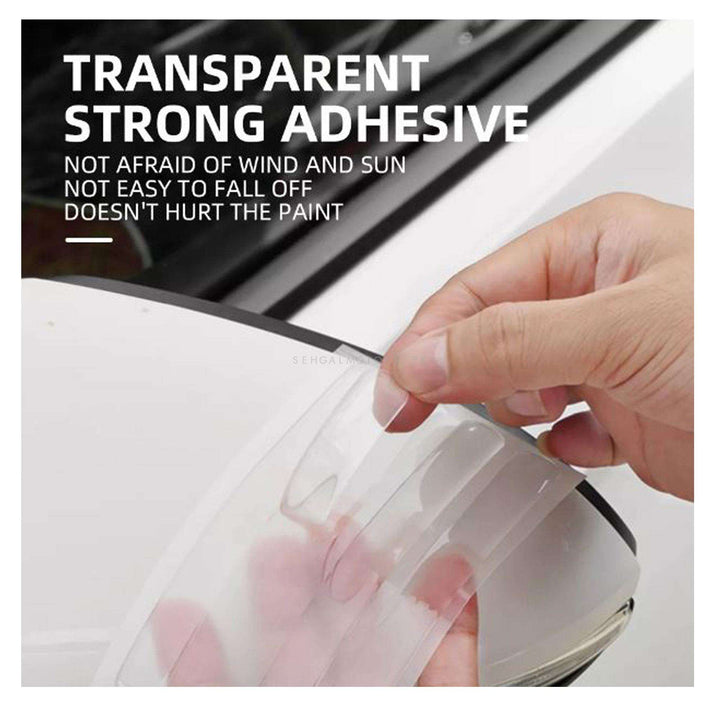 Haval Door Handle Bowl Silicon Transparent Stickers Anti Collision Protection Strip - 8PC