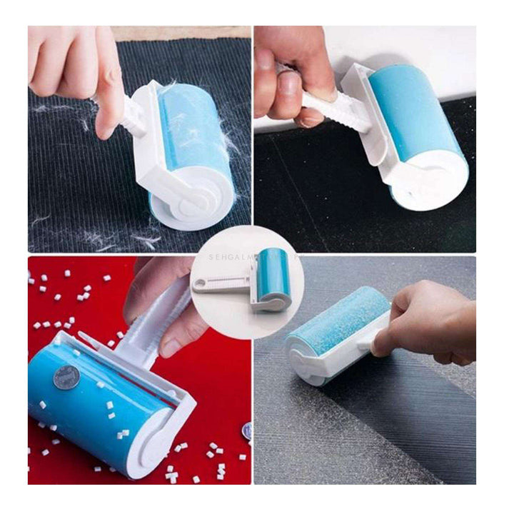 Lint Roller Pet Hair Cleaning Brush Style B - Multi