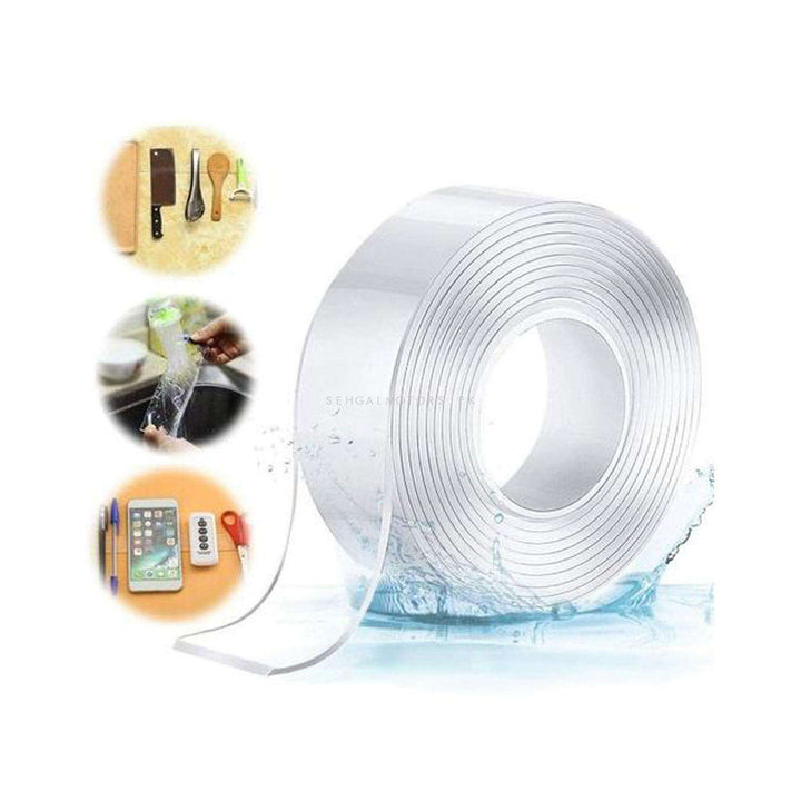 AEP Transparent Double Tape 0.8mm Per Ft