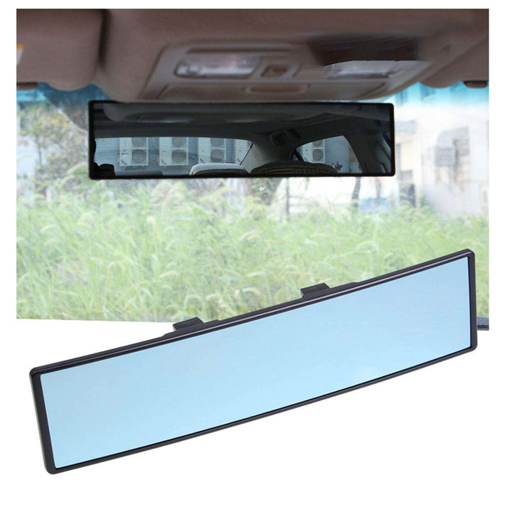 Broadway 270mm Wide Convex Interior Clip on Rear View Clear Mirror Universal