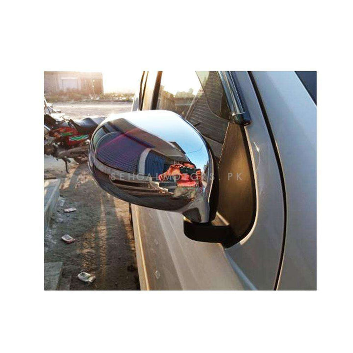 Suzuki Alto VX And VXR Automatic Japanese Side Mirror Chrome Cover RS Style MA00159 - Model 2018-2021