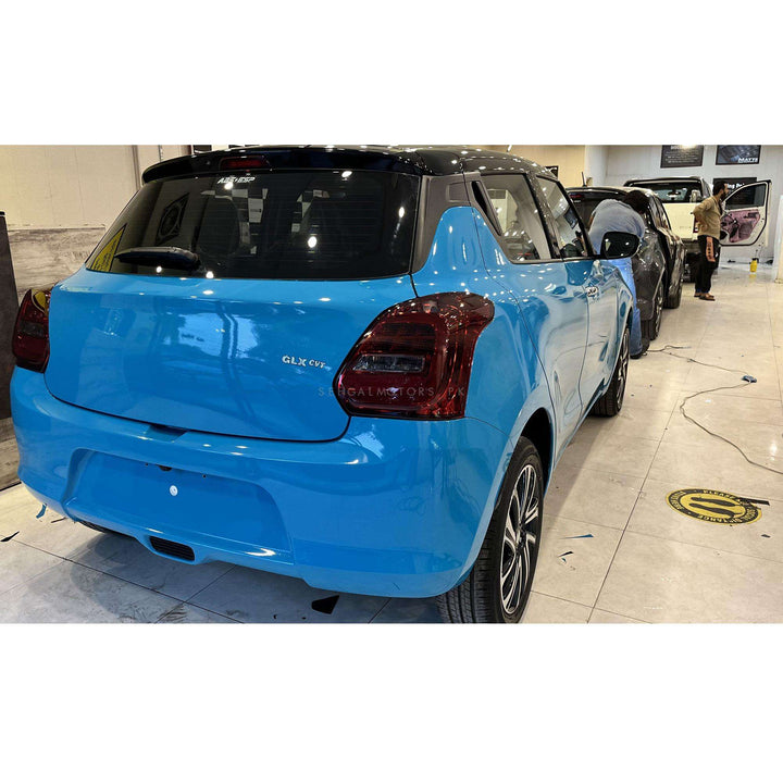 Colored PPF Car Protection Film Miami Blue - A011