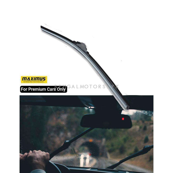 Maximus Premium 24 Inches Silicone Wiper Blades For Special Cars Each