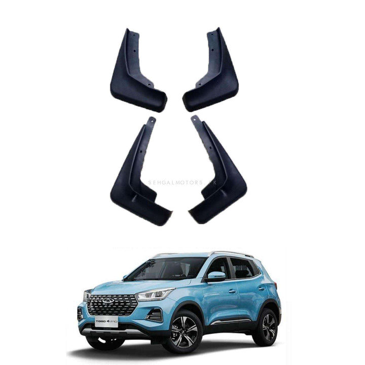 Chery Tiggo 4 Pro Changan Oshan X70 NB Mud Flaps Black 4 Pcs - Model 2022-2024