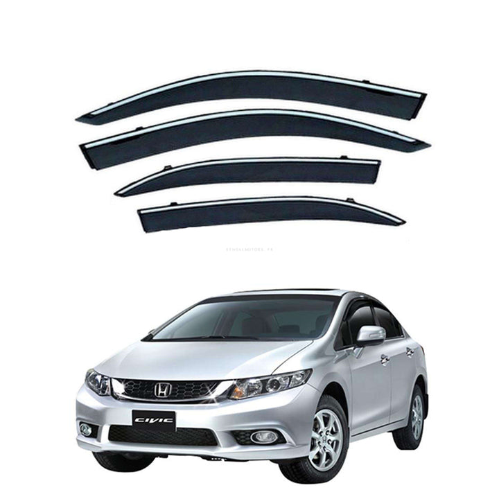 Honda Civic TXR Air Press Sun Visor With Chrome- Model 2012-2016