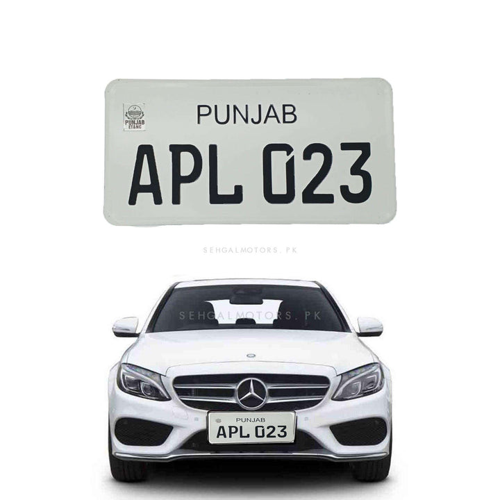 APL 023 Number Plate Punjab - Each (Applied For Registration)