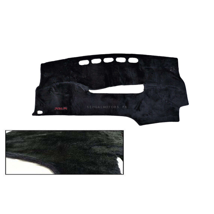 Toyota Prius Alpha Dashboard Carpet Velvet Black 1500cc - Model 2011-2018