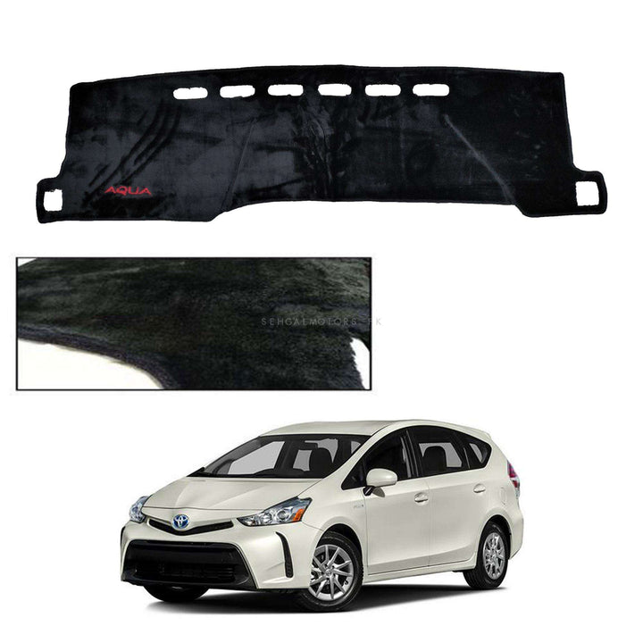 Toyota Aqua Dashboard Carpet Velvet Black - Model 2021-2022