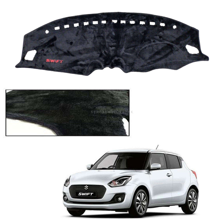 Suzuki Swift Dashboard Carpet Velvet Black - Model 2022-2023