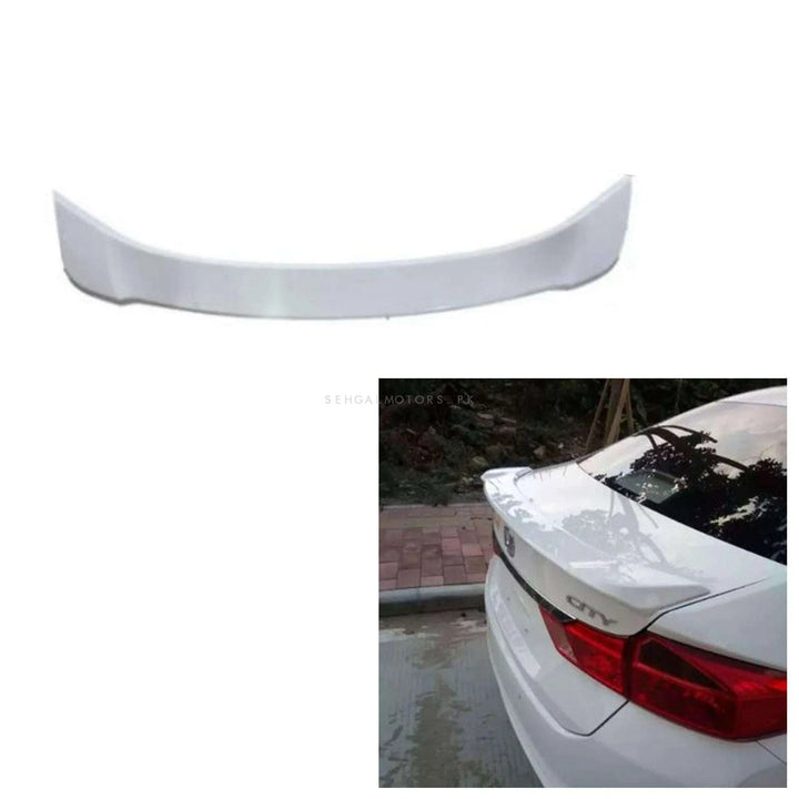 Honda City Rear Trunk Spoiler Unpainted Style B - Model 2021-2022