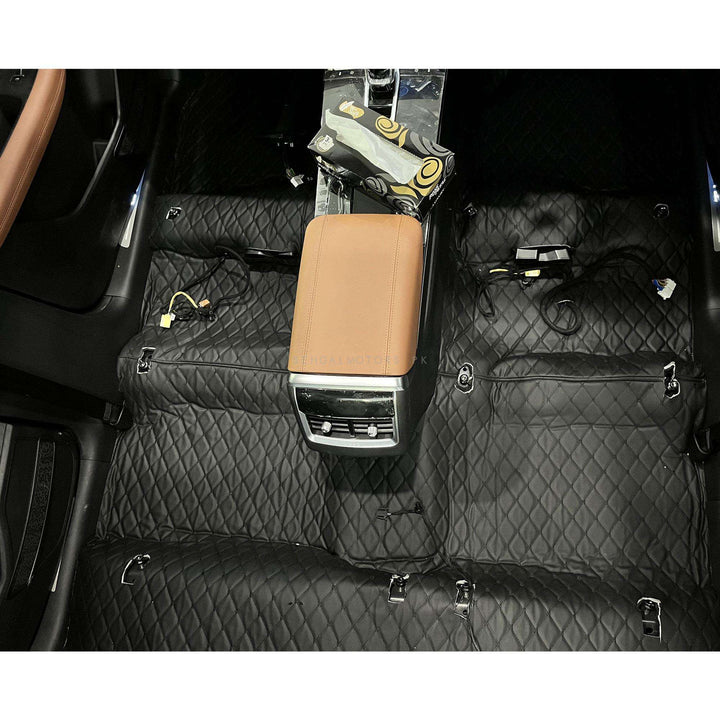 7D Black Black Floor Matting For SUV Cars 13FT