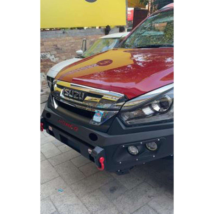 Isuzu DMax Hamer Front Bull Bar Double Fog lamp Version 2 Half - Model 2018-2021