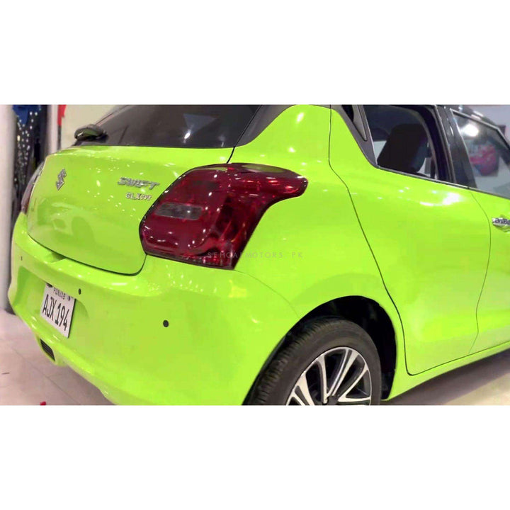 Colored PPF Car Protection Film Apple Green - A007