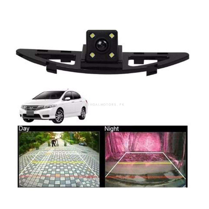 Honda City Custom Reverse Camera 4 LED - Model 2008-2021
