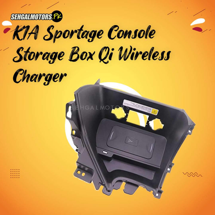 KIA Sportage Console Storage Box Qi Wireless Charger - Model 2016-2024