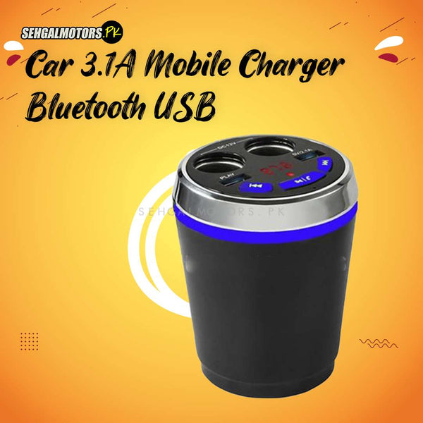 Car 3.1A Mobile Charger Bluetooth USB