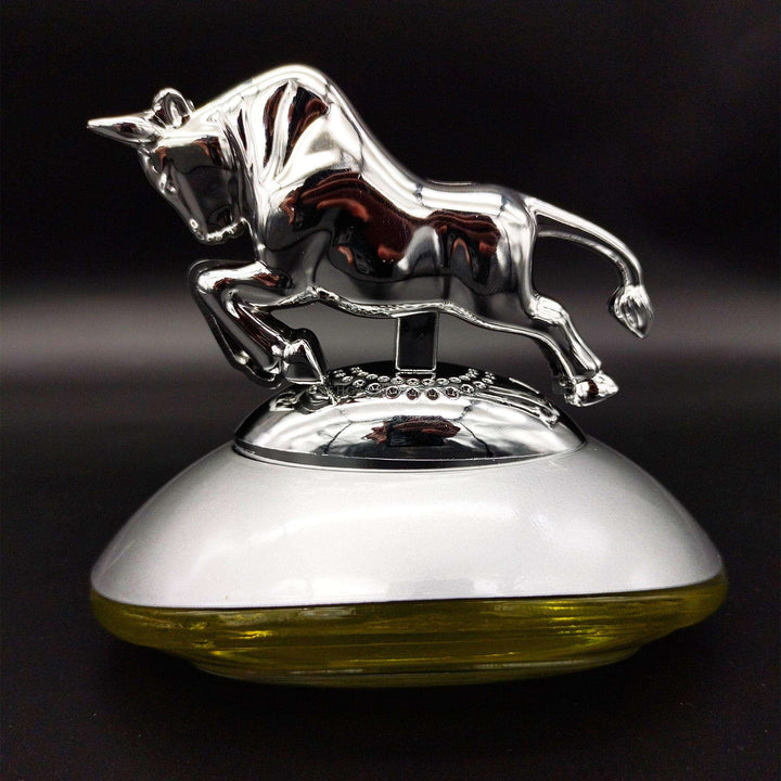 Car Decoration Bull Sculpture Car Perfume Fragrance For Dashboard Chrome Sculpture V3