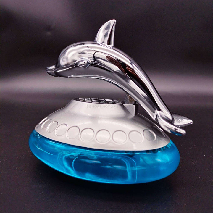 Dolphin Sculpture Dashboard Car Perfume Fragrance - Multi