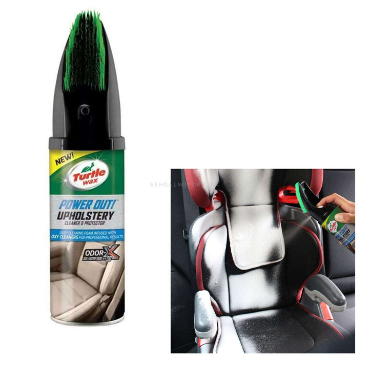 Turtle Wax Power Out Upholstery Cleaner and Protector - 400ML