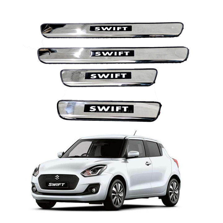 Suzuki Swift Metal LED Sill Plates / Skuff LED Panels - Model 2022-2023