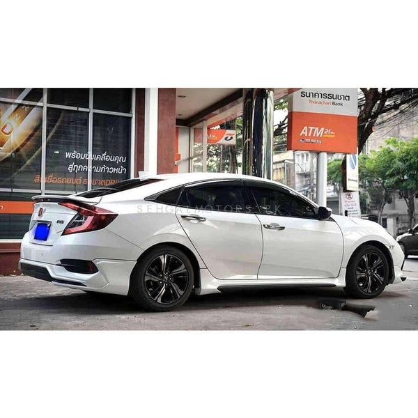 Honda Civic American Style Ativus Bodykit Plastic 6 Pieces - Model 2016-2021