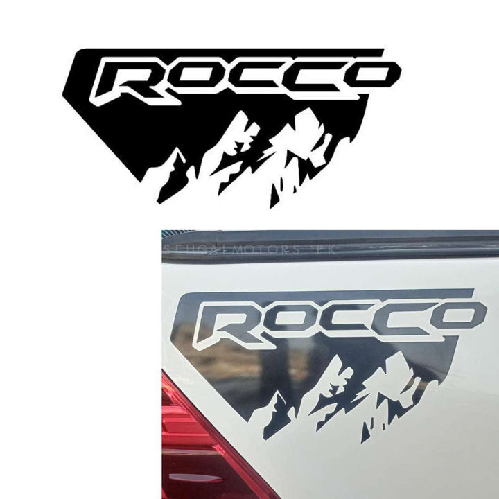 Toyota Hilux Rocco Graphics Vinyl Decal Car Styling Trunk Decor Sticker Pair - Black 2022