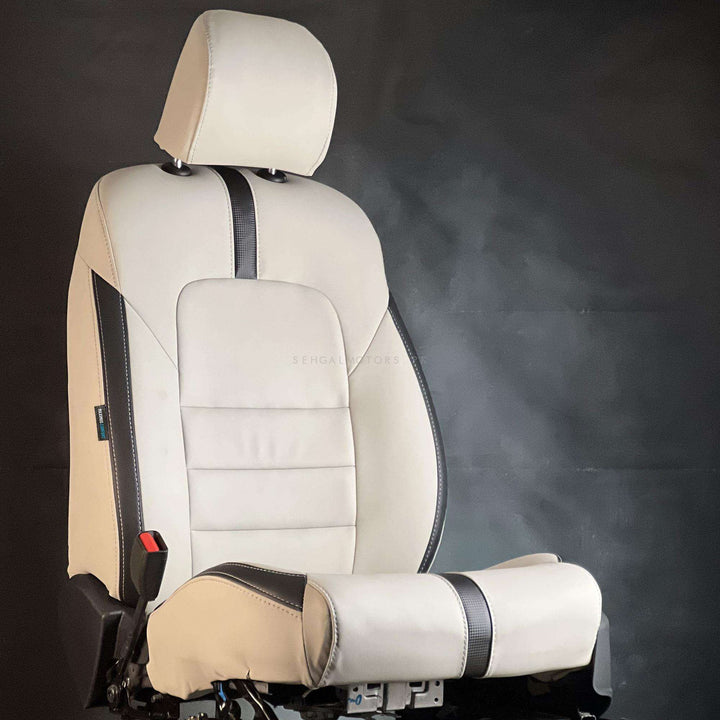 MG HS Type R Beige Black Seat Covers - Model 2020-2021