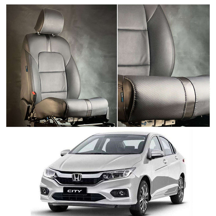 Honda City Type R Black Black Seat Covers - Model 2021-2022