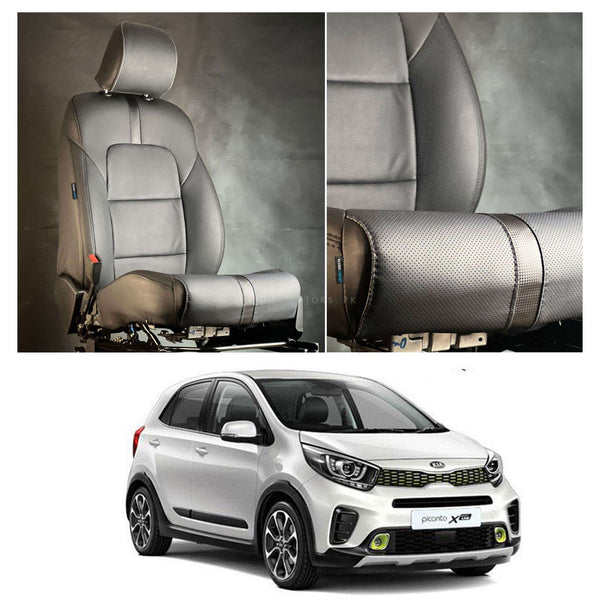 KIA Picanto Type R Black Black Seat Covers - Model 2019-2024