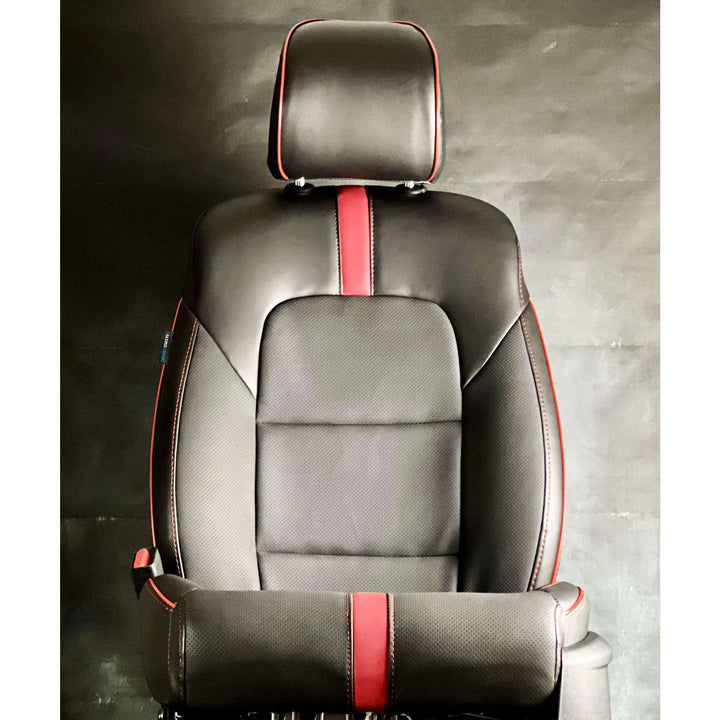 Proton Saga Type R Black Red Seat Covers - Model 2021-2024