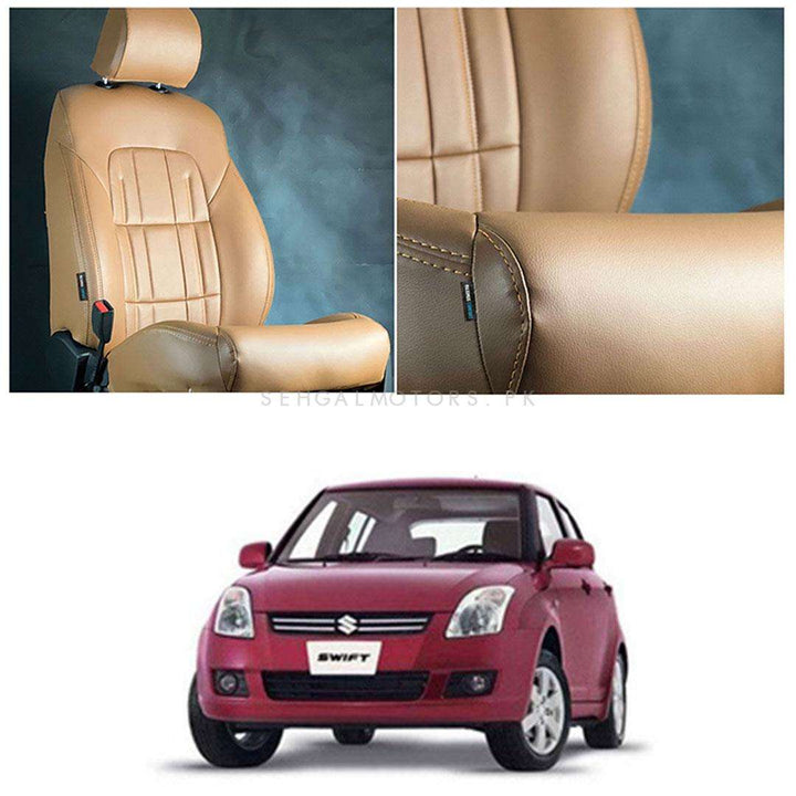 Suzuki Swift Audi Style Brown Brown Seat Covers - Model 2010-2018