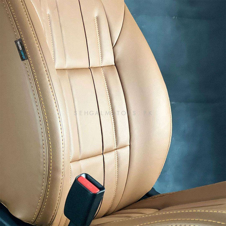 Honda City Audi Style Brown Brown Seat Covers - Model 2017-2019