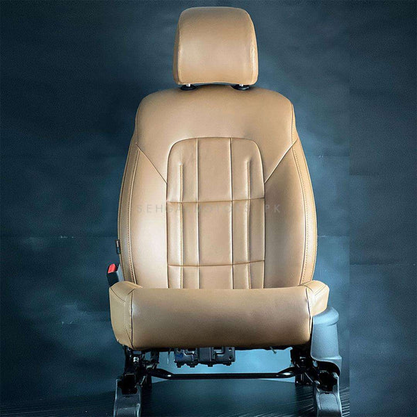 Honda City Audi Style Brown Brown Seat Covers - Model 2017-2019