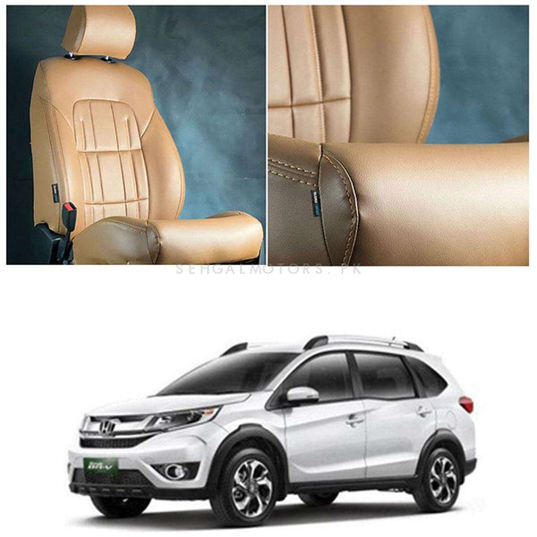 Honda BRV Audi Style Brown Brown Seat Covers - Model 2017-2021