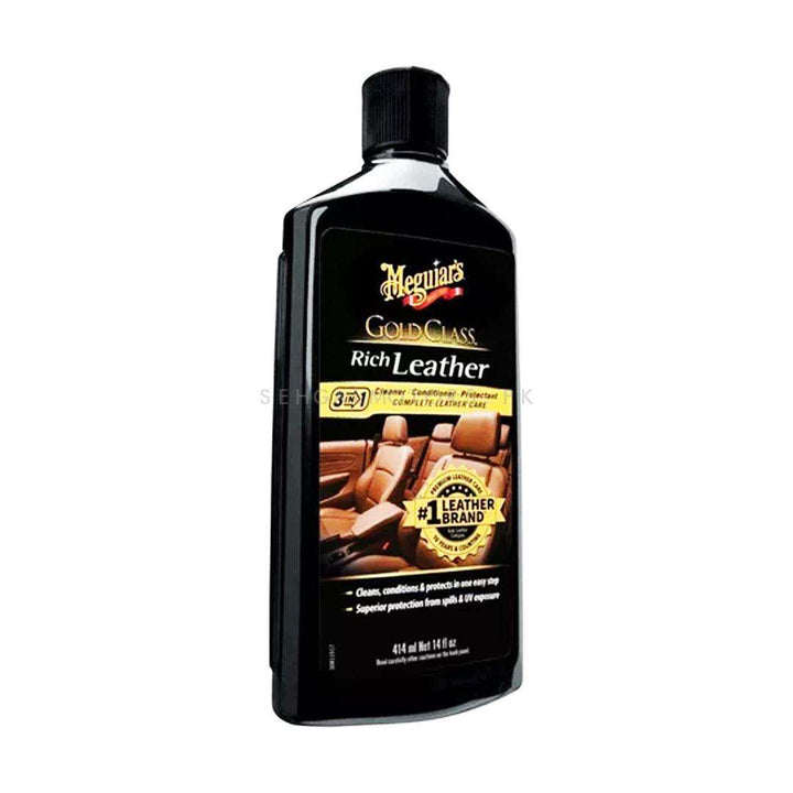 Meguiars Gold Class Rich Leather Lotion G7214 - 414 ML