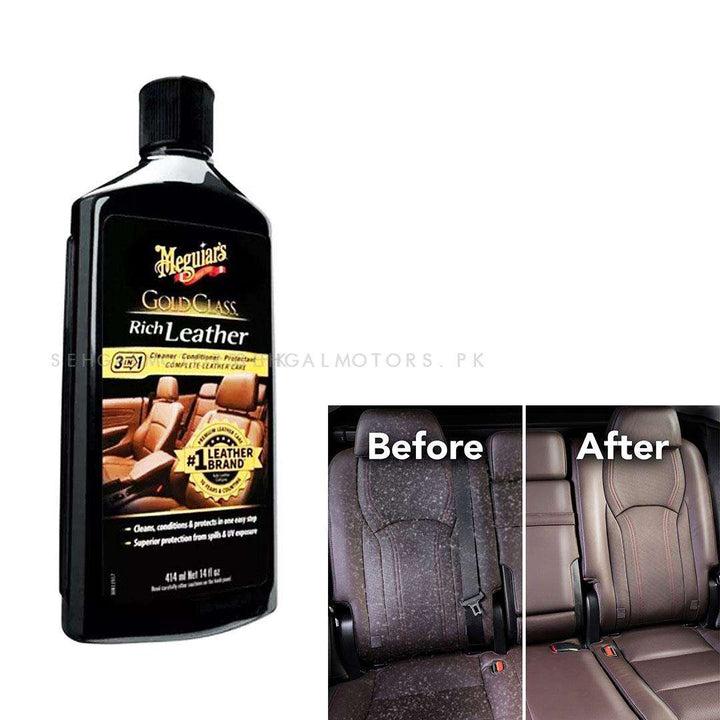 Meguiars Gold Class Rich Leather Lotion G7214 - 414 ML